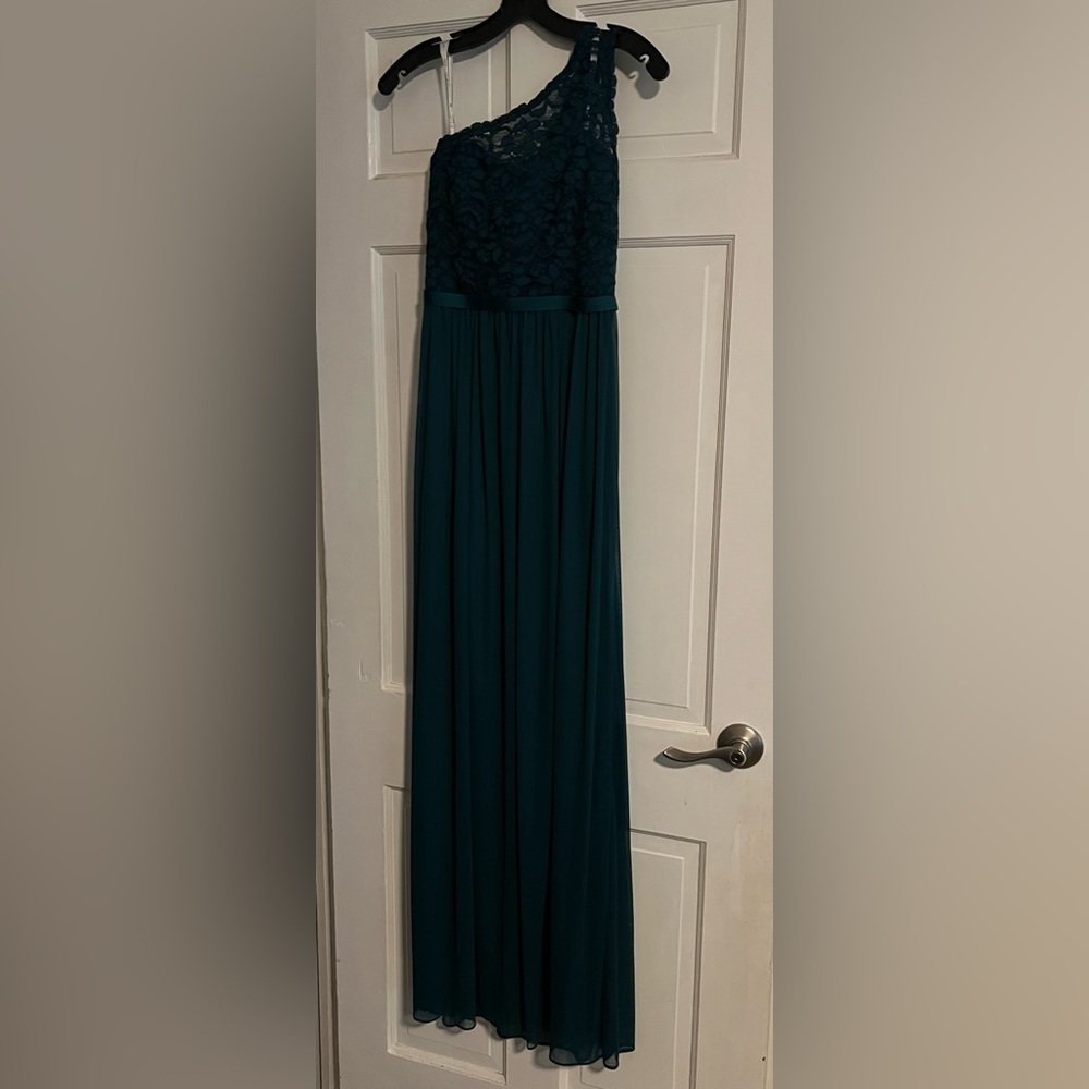 Bridesmaids One Shoulder Gown
